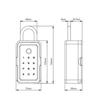 Fingerprint Wifi Security Key Box